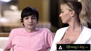 A hot girl is having great fun with her stepson Und Kane