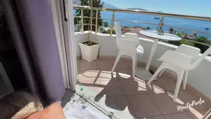 The girl likes to be noticed by her stepbrother when she screams