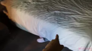 A girl made a video of herself having sex for her fans