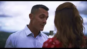 Makeup artist fucked hot redhead Agatha Vega during the work