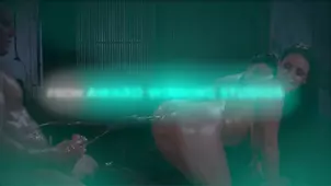 Other people touch and play with Lana's pussy in this scene