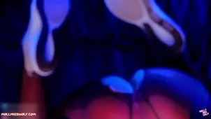 Sexy cosplay Asuka Langley gets fucked after posing