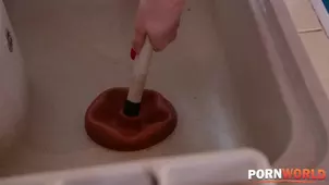 Plumber dealt with a pipeline in inhabitant Marica Chanelle's assets