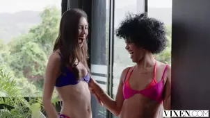 Sandra and Selva are stunning girls in a top notch film