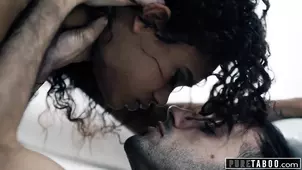 Story about a sultry lady Scarlit Scandal and her connection with a delivery man