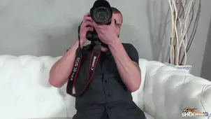 The guy invented a job and interviewed the future girlfriend