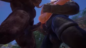 A hot guy with a machine grounds three sexy girls with big nipples