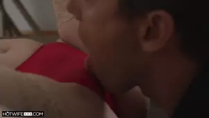 A husband watched as another guy fucked his wife it was incredible