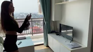 The repairman helped me with the car and then I was satisfied