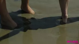 Watch stunning Abella Danger's archangelic fuck with an olive fields backdrop