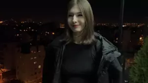 Pretty woman Kim seduced her young neighbor with her charms