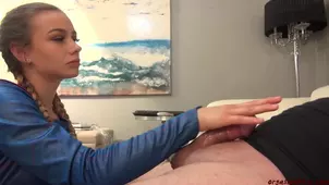 Baby made a great orgasm with a vibrator