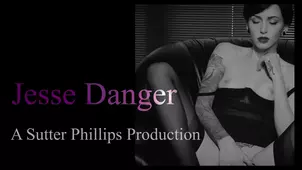 The cunning girl Jesse Danger took the place of dildo for the tongue