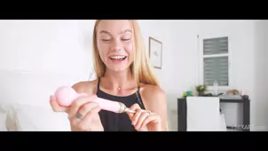 Nancy Ace Ukrainian model cools down with a nude swim in Mykonos