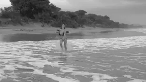 Horny lady has sex right in the boat on the sea in p quality