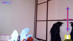 A sexual Siberian cat needs rough sex as shown in this video