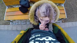 Girl tried to accommodate a guy but was unable to do it featuring Eva Elfie