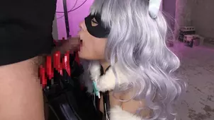 Asian teen Rina Hatsume gets her pussy smashed by a sex machine