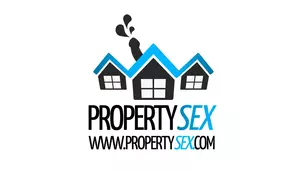 Young amateur with apple and red blazer intimacy video