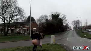 You can see the porn actress in this high definition video