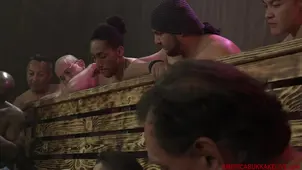 Blonde web model Summer Day gets fucked by multiple guys