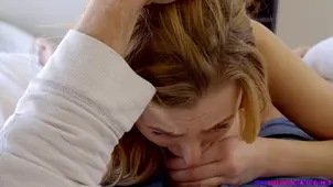 Short shorts sex with a young and sexy Alexa Grace