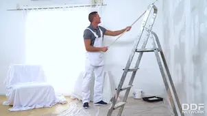 Face full of cum for busty Chessie Kay in hardcore scene