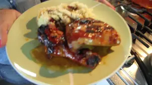 A hardcore video with all the trimmings from Club Jana Cova featuring furniture and food