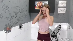 Angel Smalls gets passionately taken in the face showcasing oral skills