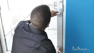 Isis Love gets her pussy smashed by a black hung