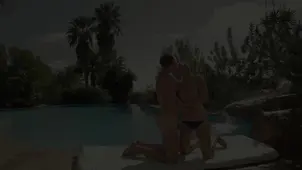 A charming girl shows her skills in sex an artist by nature