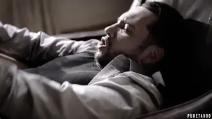 The guy won a girl in a cowgirl themed adult game and fucked her hard