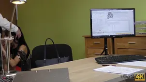 Inga paid the rent with her ass to the landlord